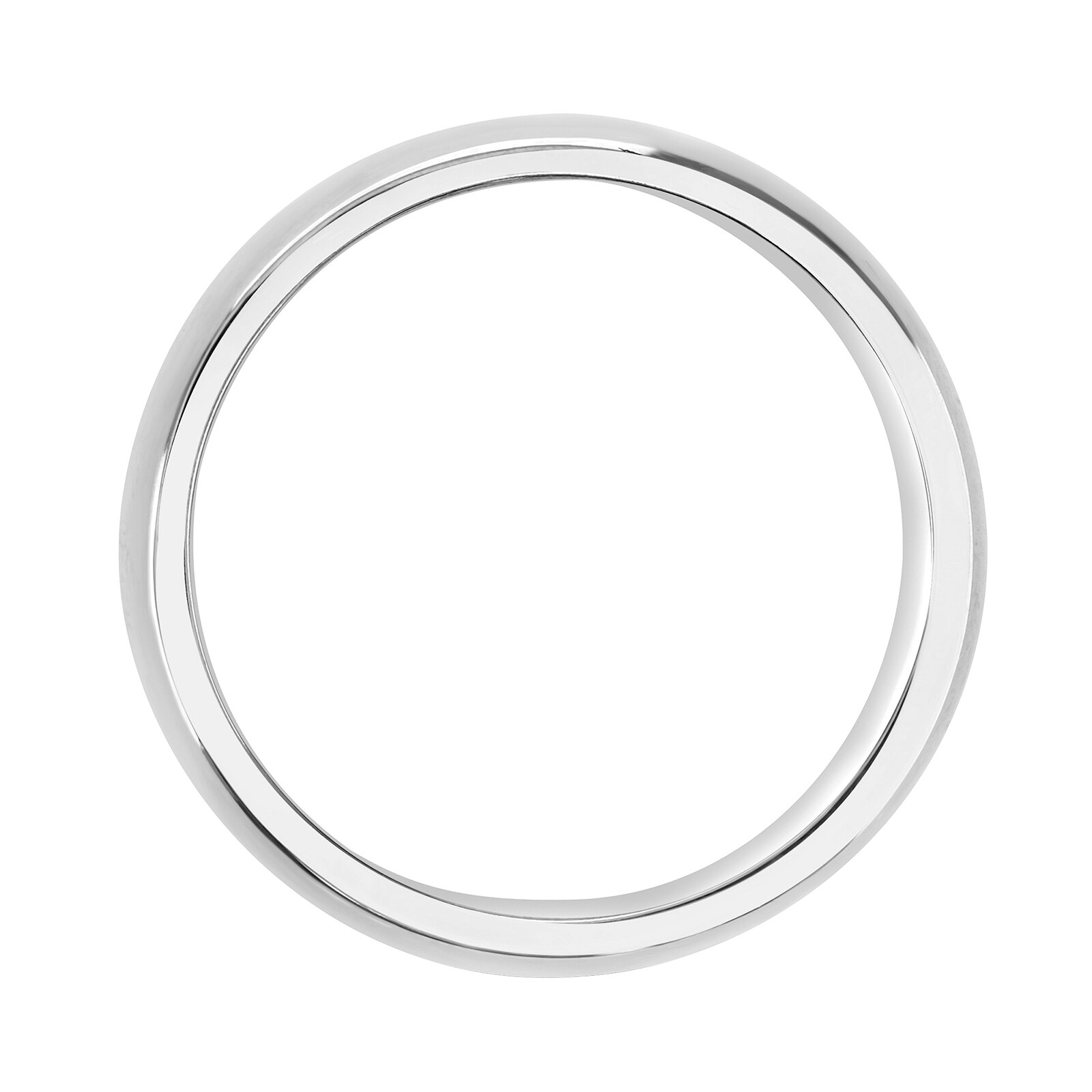Mappin & Webb 18ct White Gold 7mm Luxury D-shape Court Wedding Ring Mappin & Webb 18ct White Gold 7mm Luxury D-shape Court Wedding Ring