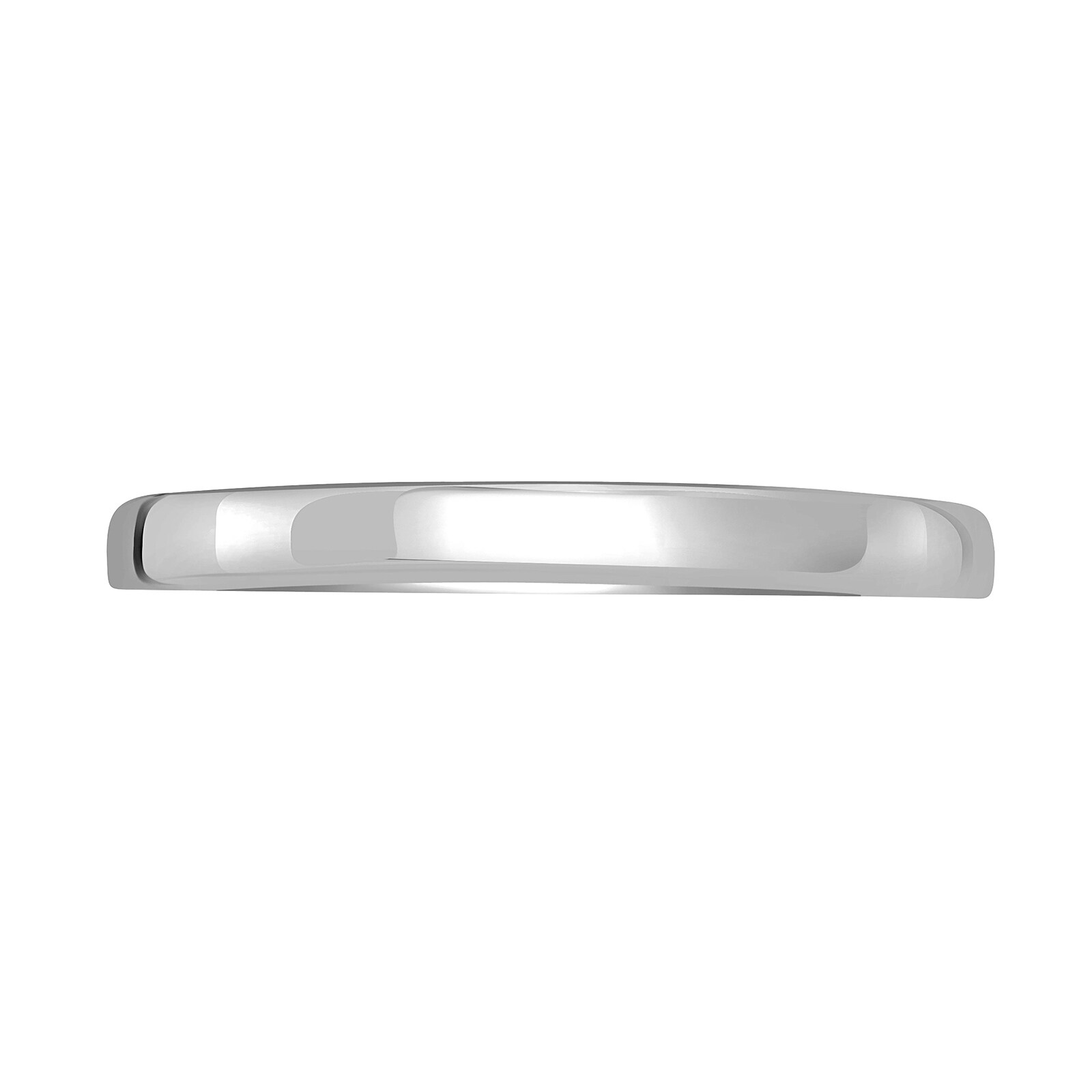 Mappin & Webb 18ct White Gold 2mm Standard Modern Court Wedding Ring Mappin & Webb 18ct White Gold 2mm Standard Modern Court Wedding Ring