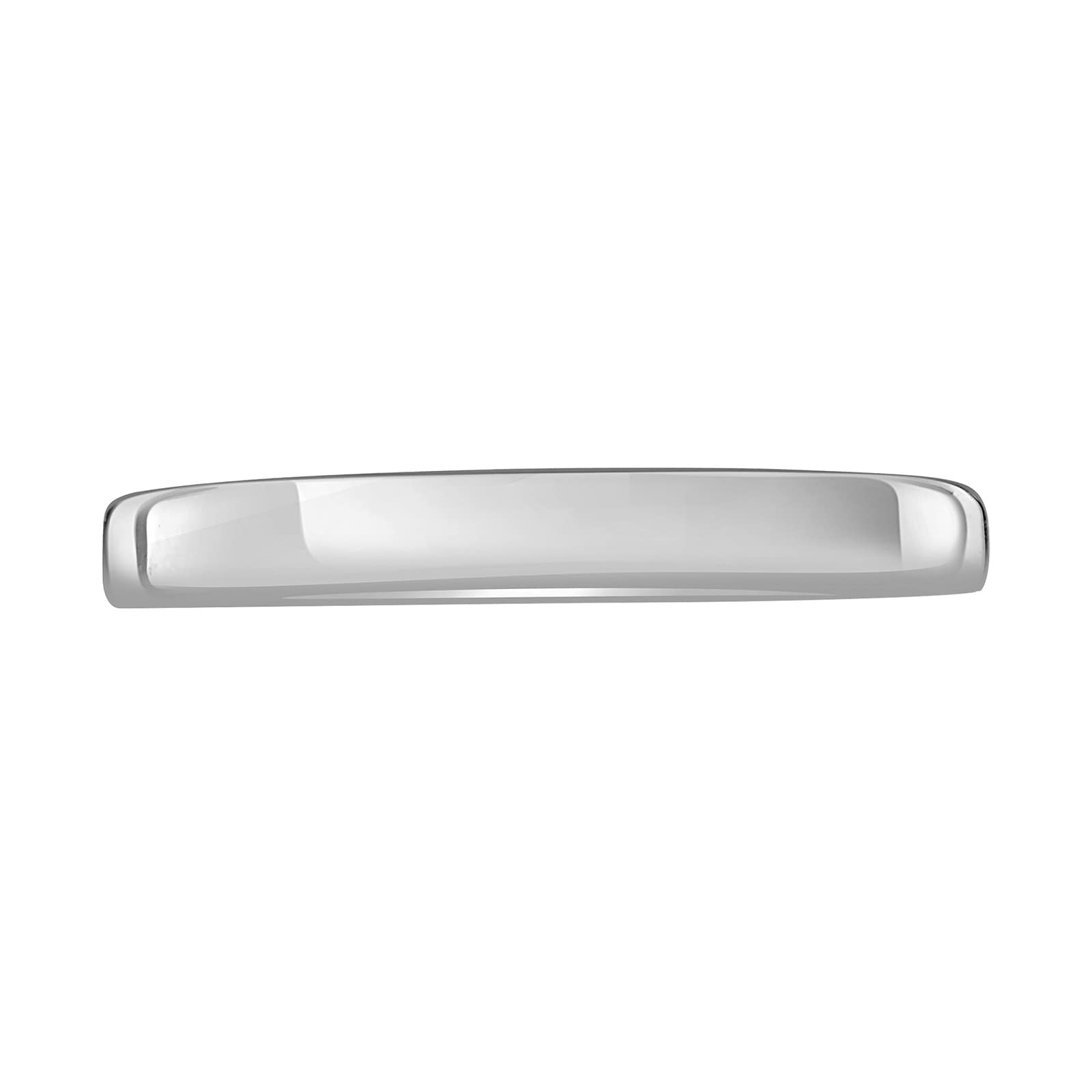 Mappin & Webb 18ct White Gold 2.5mm Standard Modern Court Wedding Ring Mappin & Webb 18ct White Gold 2.5mm Standard Modern Court Wedding Ring