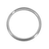 Mappin & Webb 18ct White Gold 5mm Polished Low Domed Court Wedding Ring