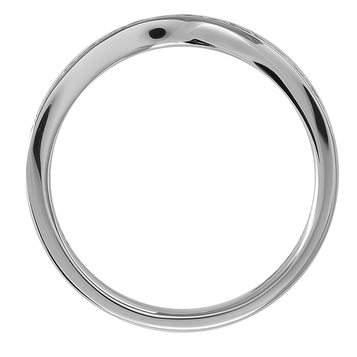 Goldsmiths 18ct White Gold 0.20cttw Diamond Wedding Ring