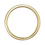 Mappin & Webb 18ct Yellow Gold 0.06cttw Emerald Cut Wedding Ring