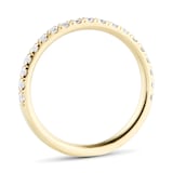 Mappin & Webb 18ct Yellow Gold 0.60cttw Diamond Set 2mm Wedding Ring