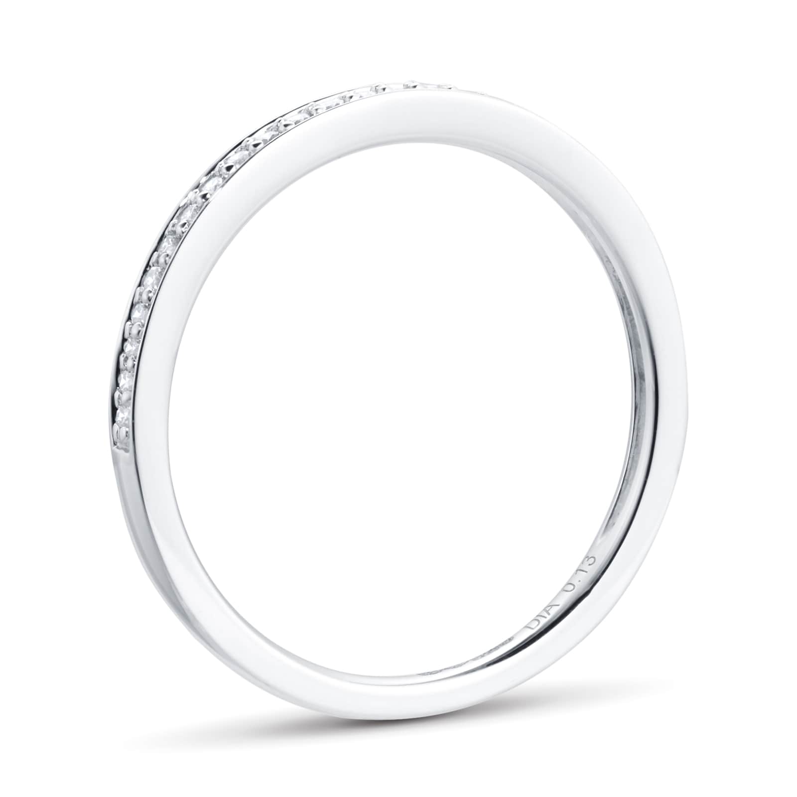 Goldsmiths Brilliant Cut 0.13 Carat Total Weight Ladies Wedding Ring In Platinum Goldsmiths Brilliant Cut 0.13 Carat Total Weight Ladies Wedding Ring In Platinum