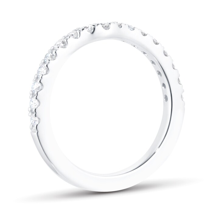 Mappin & Webb Platinum 0.31cttw Diamond Hermione Wedding Ring