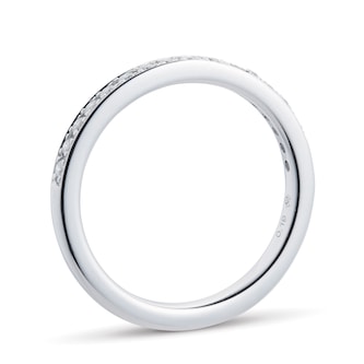 Mappin & Webb Platinum 0.19cttw Diamond Boscobel Wedding Ring