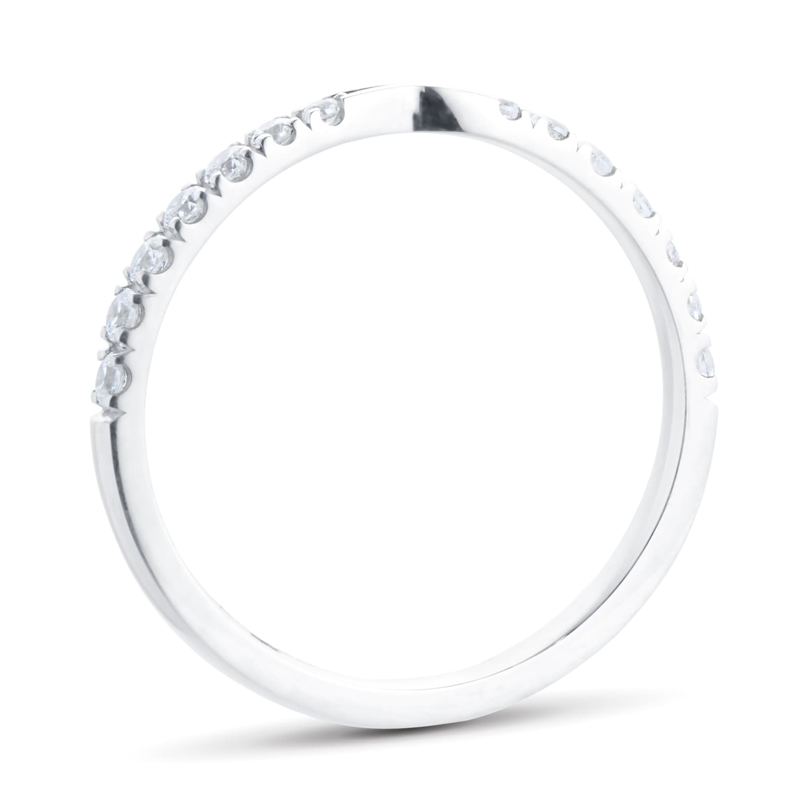 Goldsmiths Platinum 0.30cttw Diamond Shaped Wedding Ring Goldsmiths Platinum 0.30cttw Diamond Shaped Wedding Ring