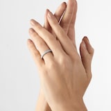 Mappin & Webb Platinum 3mm 1.00cttw Diamond Set Wedding Ring