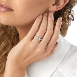 Mappin & Webb Platinum 1.50cttw Diamond Set Wedding Ring
