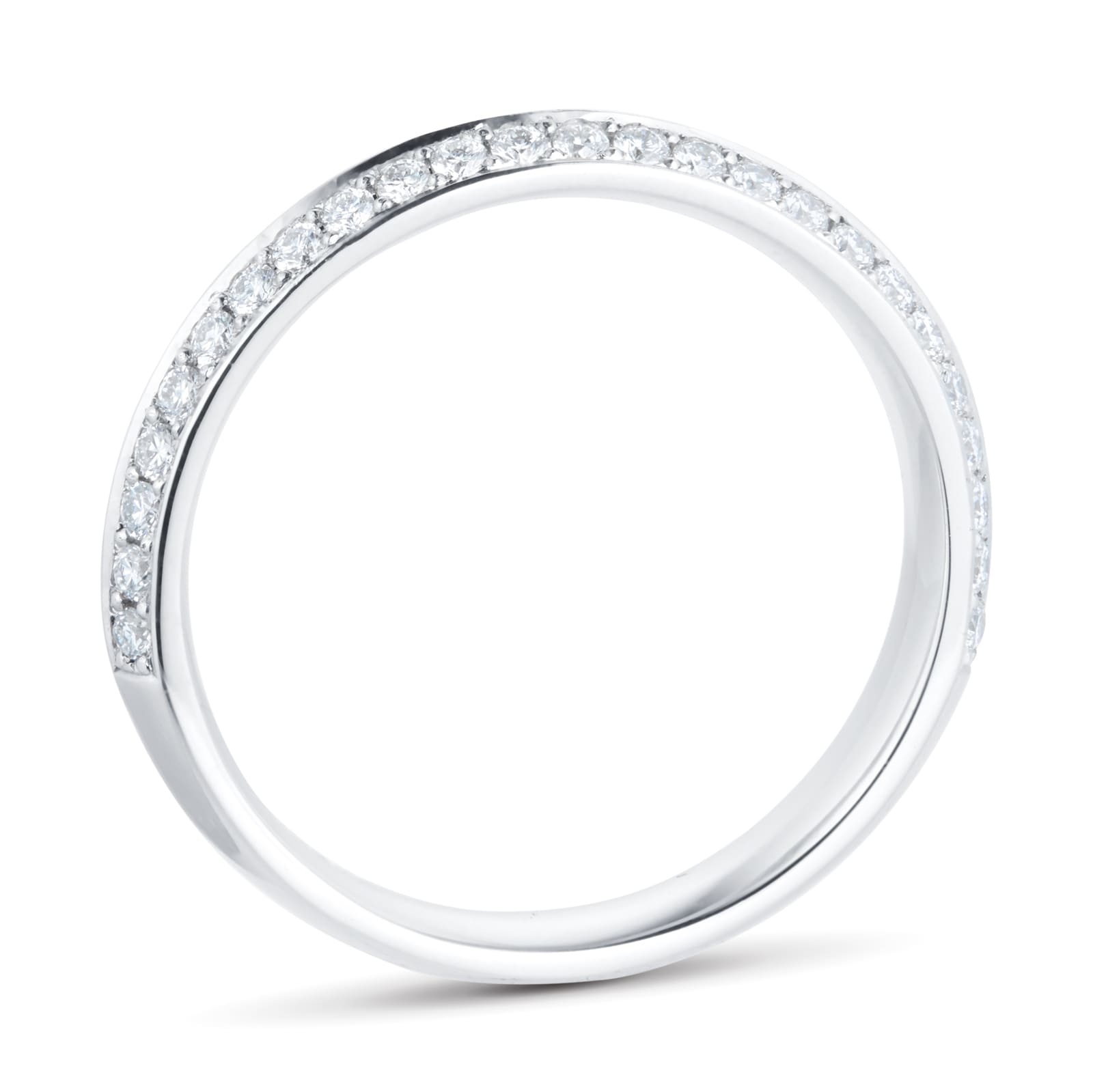Mappin & Webb Platinum 0.50cttw Diamond Set Wedding Ring Mappin & Webb Platinum 0.50cttw Diamond Set Wedding Ring