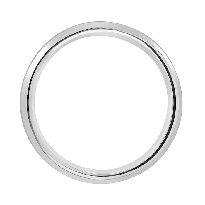 Mappin & Webb Platinum 6mm Heavy Court Wedding Ring