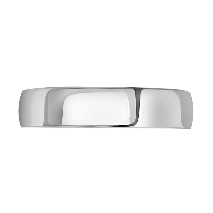 Mappin & Webb 5mm Light Court Gents Wedding Ring In Platinum