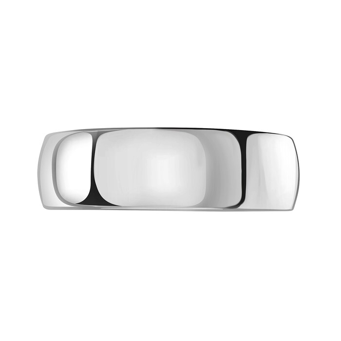 Mappin & Webb Platinum 7mm Heavy Court Wedding Ring