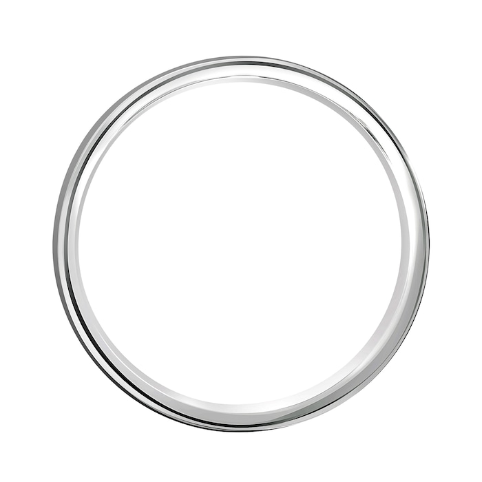 Mappin & Webb Platinum 5mm Light Low Domed Wedding Ring