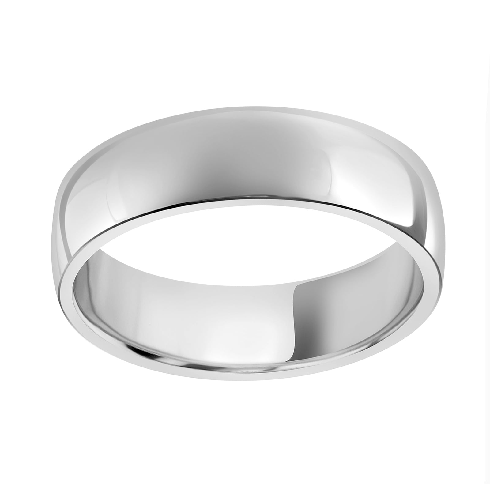 Mappin & Webb Platinum 6mm Standard Domed Court Wedding Ring Mappin & Webb Platinum 6mm Standard Domed Court Wedding Ring