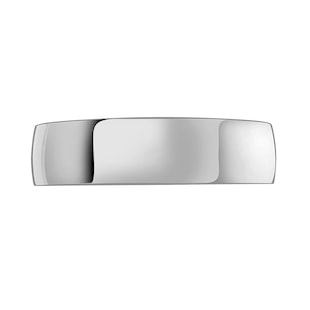 Mappin & Webb Platinum 6mm Standard Domed Court Wedding Ring