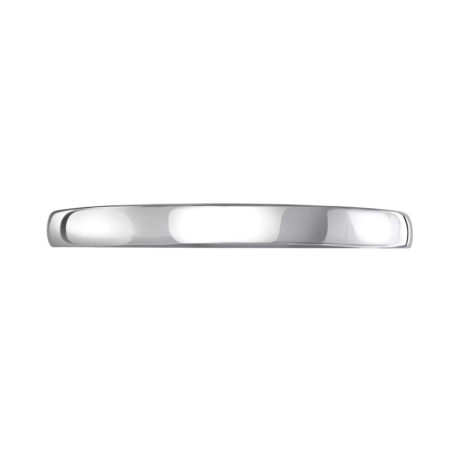Mappin 
Webb Platinum 2mm Luxury D-Shape Court Wedding Ring