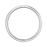 Mappin & Webb 6mm Light Flat Comfort Fit Gents Court Ring In Platinum