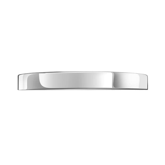 Mappin & Webb Platinum 2.5mm Heavy Flat Court Wedding Ring
