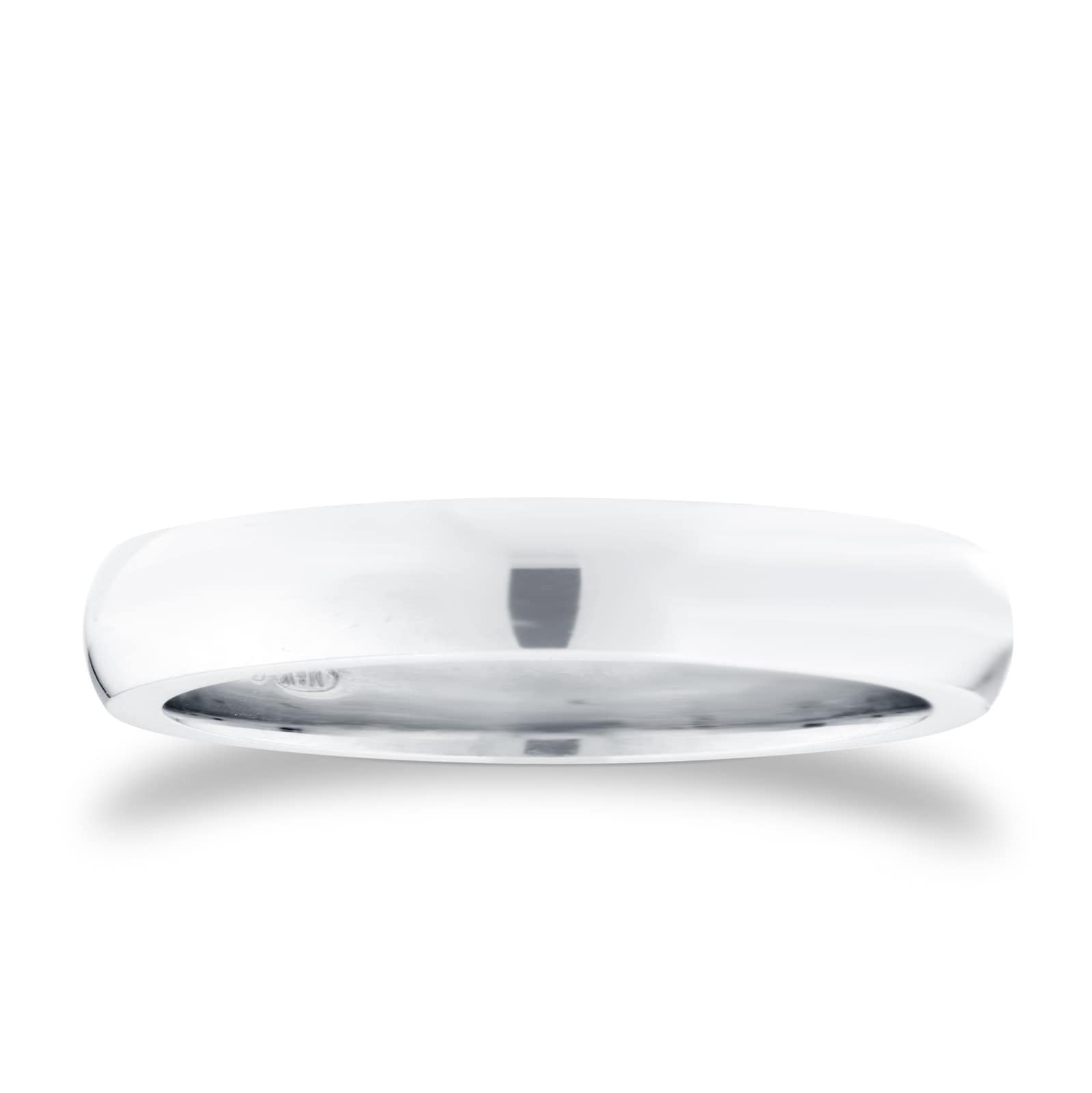Mappin & Webb Platinum 2mm Standard Domed Court Wedding Ring Mappin & Webb Platinum 2mm Standard Domed Court Wedding Ring