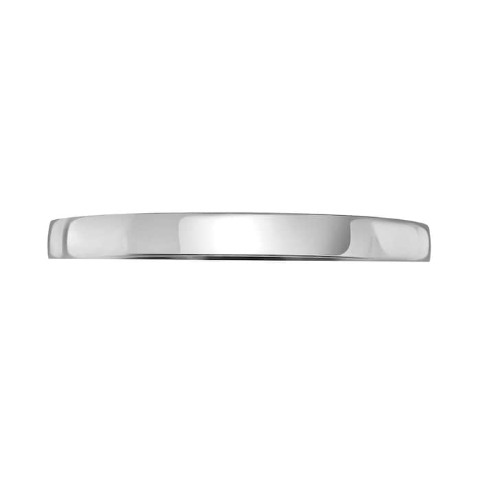 Mappin & Webb Platinum 2mm Standard Domed Court Wedding Ring