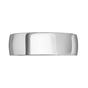 Mappin & Webb Platinum 7mm Standard Domed Court Wedding Ring