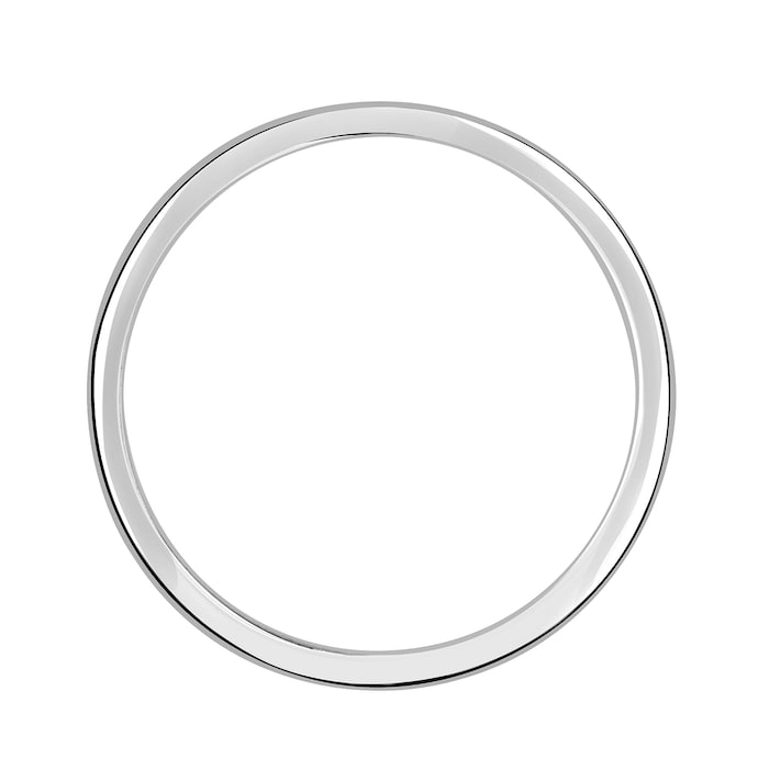 Mappin & Webb Platinum 2.5mm Standard Modern Court  Wedding Ring