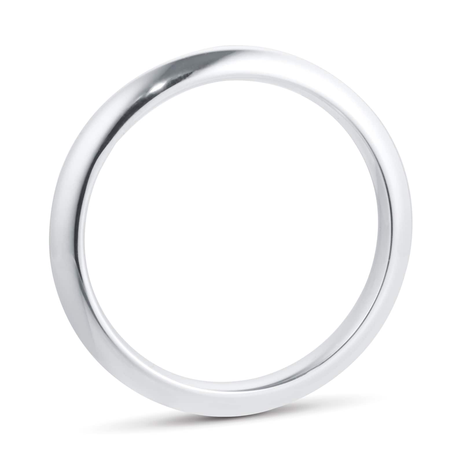 Goldsmiths Platinum 2.5mm Plain Paris Court Wedding Ring Goldsmiths Platinum 2.5mm Plain Paris Court Wedding Ring
