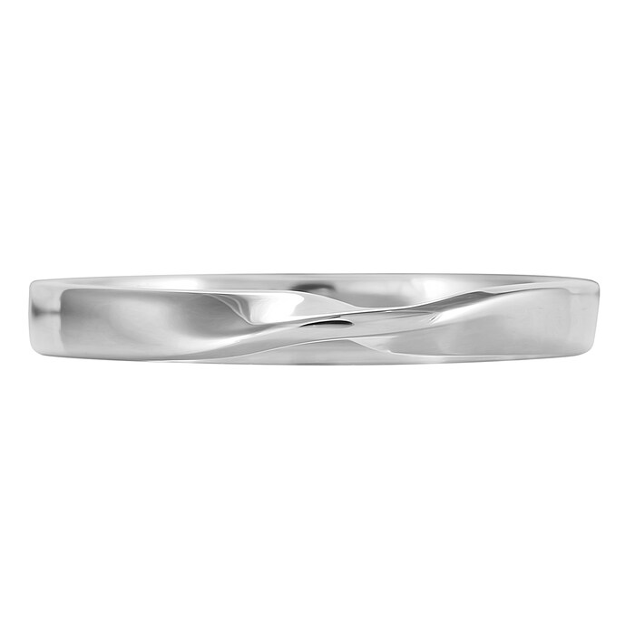 Mappin & Webb Platinum 2.5mm Twist Wedding Ring