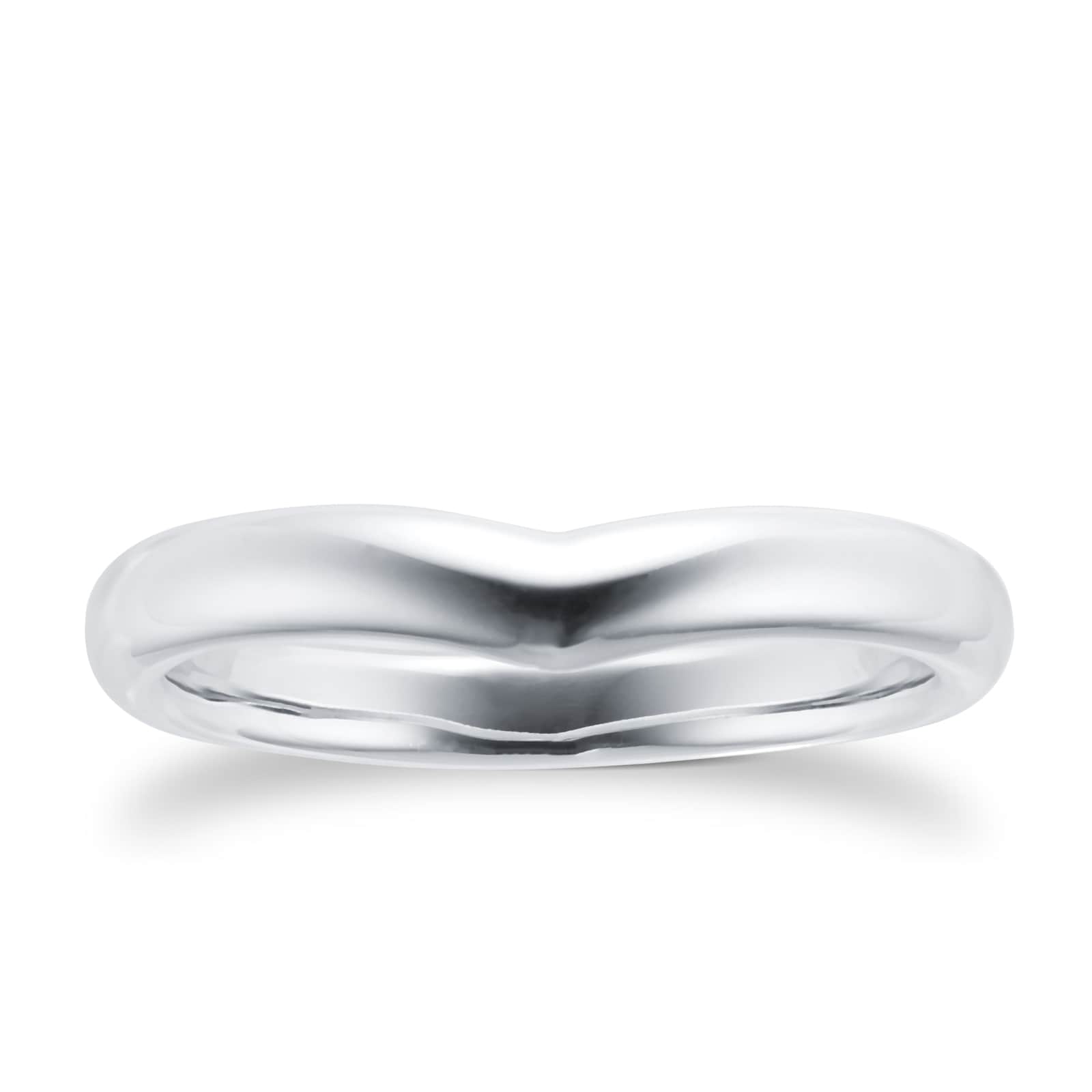 Mappin & Webb Platinum Ena Harkness Wishbone Wedding Ring Mappin & Webb Platinum Ena Harkness Wishbone Wedding Ring