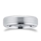 Mappin & Webb Platinum Fancy Wedding Ring - Ring Size T
