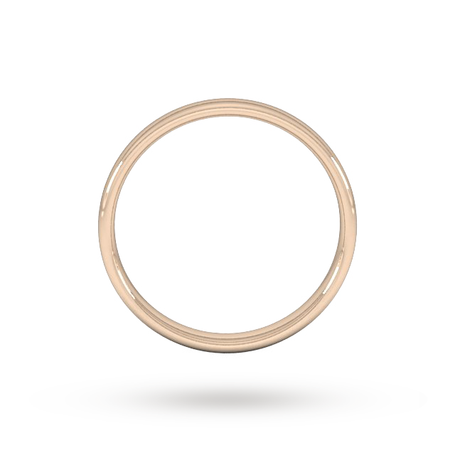 Goldsmiths 3mm Slight Court Standard Wedding Ring In 9 Carat Rose Gold Goldsmiths 3mm Slight Court Standard Wedding Ring In 9 Carat Rose Gold