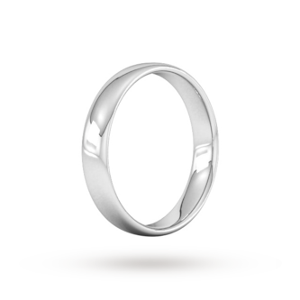 Best Luxury 
4mm Slight Court Standard  Wedding Ring In 950  Palladium