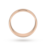 Goldsmiths 7mm D Shape Standard  Wedding Ring In 18 Carat Rose Gold