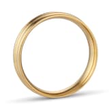 Goldsmiths 5mm Traditional Court Heavy Grooved Polished Finish Wedding Ring In 18 Carat Yellow Gold