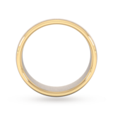 Goldsmiths 5mm Wedding Ring In 18 Carat Rose & Yellow Gold
