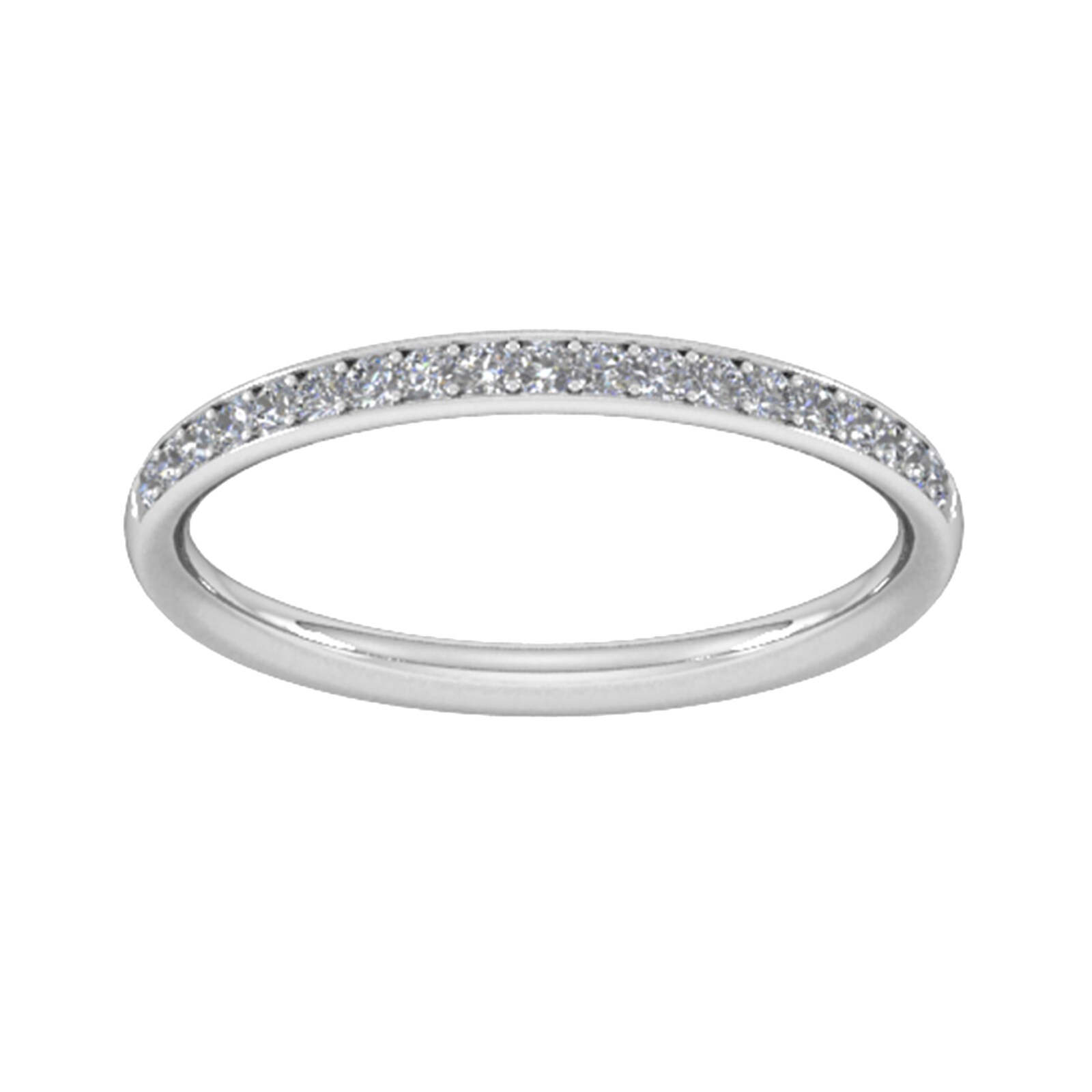 Goldsmiths 0.18 Carat Total Weight Brilliant Cut Grain Set Diamond Wedding Ring In 9 Carat White Gold Goldsmiths 0.18 Carat Total Weight Brilliant Cut Grain Set Diamond Wedding Ring In 9 Carat White Gold