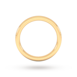 Goldsmiths 2.5mm Slight Court Extra Heavy Wedding Ring In 9 Carat Yellow Gold - Ring Size J