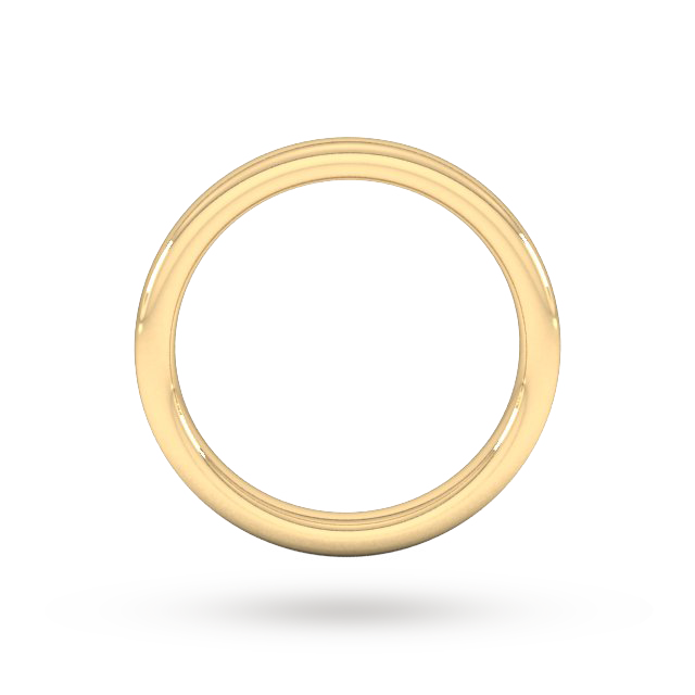 Goldsmiths 3mm Slight Court Extra Heavy Wedding Ring In 9 Carat Yellow Gold - Ring Size P Goldsmiths 3mm Slight Court Extra Heavy Wedding Ring In 9 Carat Yellow Gold - Ring Size P