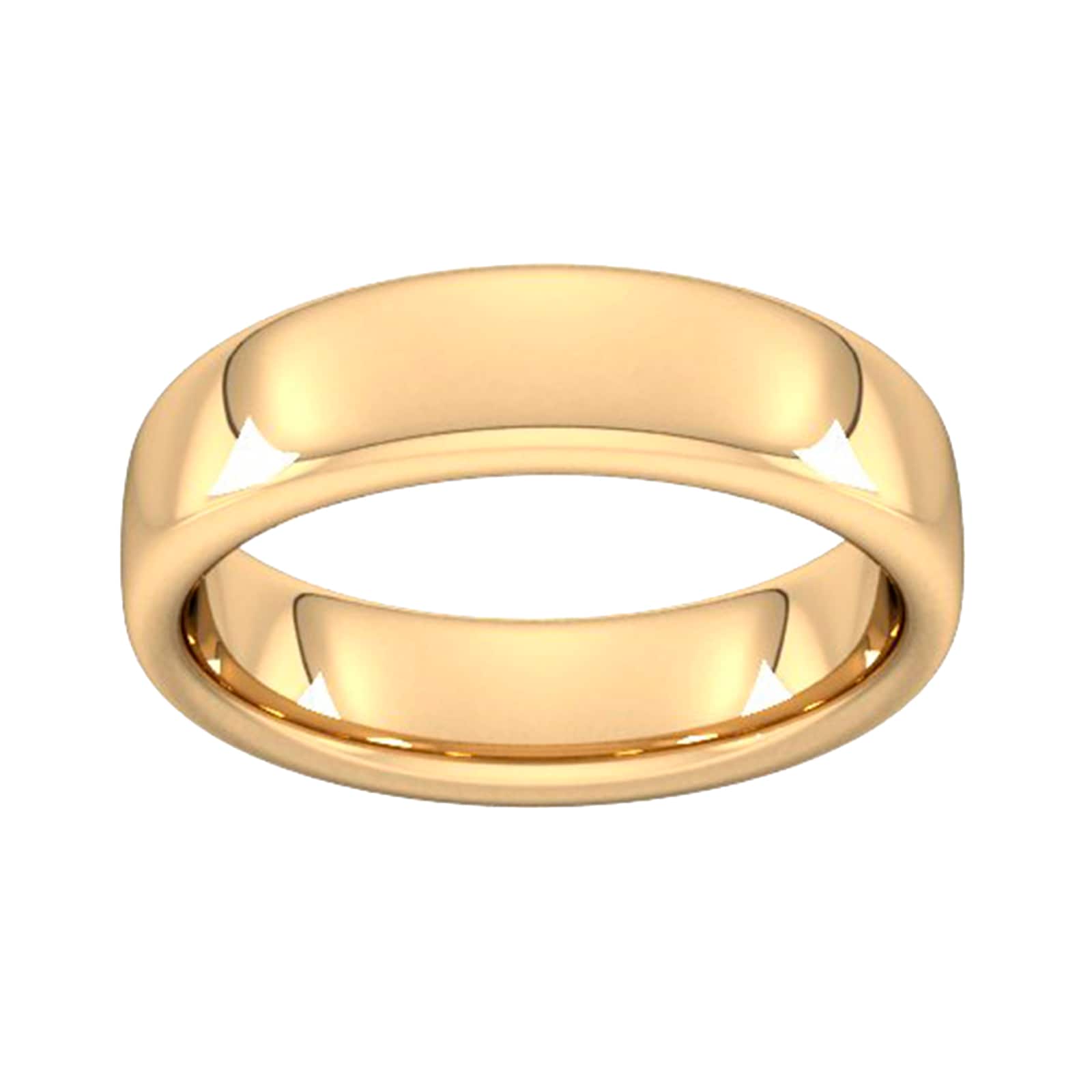 Goldsmiths 6mm Slight Court Extra Heavy Wedding Ring In 9 Carat Yellow Gold Goldsmiths 6mm Slight Court Extra Heavy Wedding Ring In 9 Carat Yellow Gold