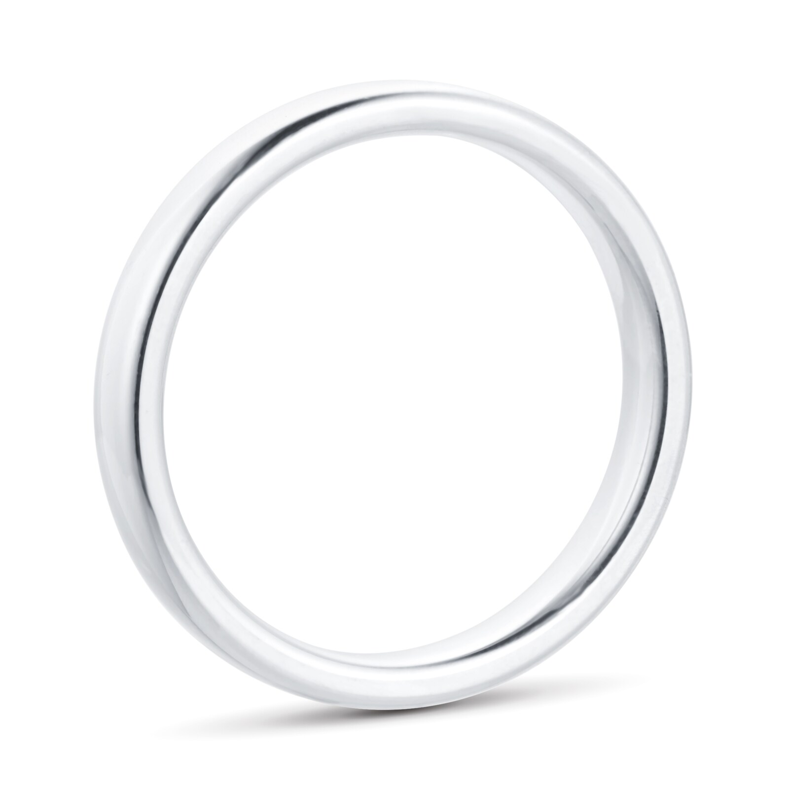 Ace Jewellery Of York 3mm Platinum Court Wedding Ring – Comfort Fit, UK Hallmarked 950, Handmade