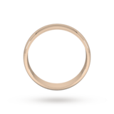Goldsmiths 5mm D Shape Standard Wedding Ring In 9 Carat Rose Gold - Ring Size Q
