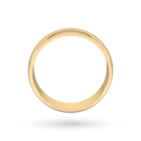 Goldsmiths 6mm D Shape Standard Wedding Ring In 18 Carat Yellow Gold - Ring Size Q