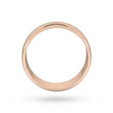 Goldsmiths 7mm D Shape Standard Wedding Ring In 9 Carat Rose Gold