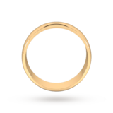 Goldsmiths 7mm D Shape Standard Wedding Ring In 18 Carat Yellow Gold