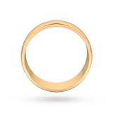 Goldsmiths 8mm D Shape Standard Wedding Ring In 9 Carat Yellow Gold - Ring Size Q