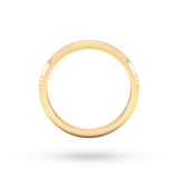 Goldsmiths 2mm D Shape Heavy Wedding Ring In 9 Carat Yellow Gold