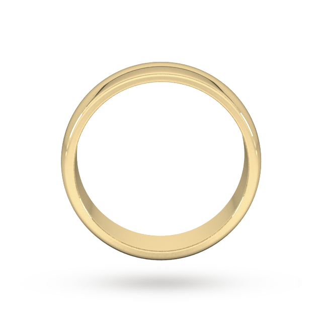 Goldsmiths 6mm D Shape Heavy Wedding Ring In 9 Carat Yellow Gold - Ring Size H Goldsmiths 6mm D Shape Heavy Wedding Ring In 9 Carat Yellow Gold - Ring Size H
