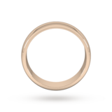 Goldsmiths 6mm D Shape Heavy Wedding Ring In 18 Carat Rose Gold - Ring Size R.5