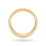 Goldsmiths 7mm D Shape Heavy Wedding Ring In 9 Carat Yellow Gold
